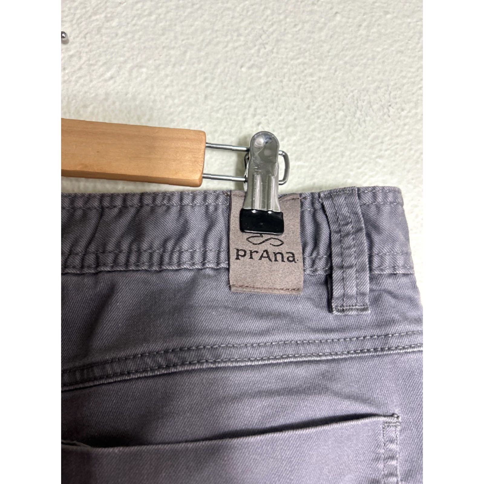 Prana prAna Slim Jeans Gray Wash 34x29 Mens SlimFit 34 Gray Skinny Regular Fit Size US 34 / EU 50 - 7 Thumbnail