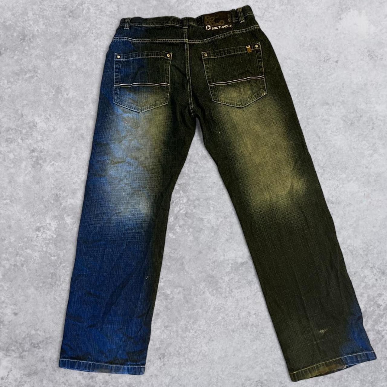 Southpole Vintage Southpole Fadded Blue brown tabs #vintage #grail Size US 34 / EU 50 - 5 Thumbnail