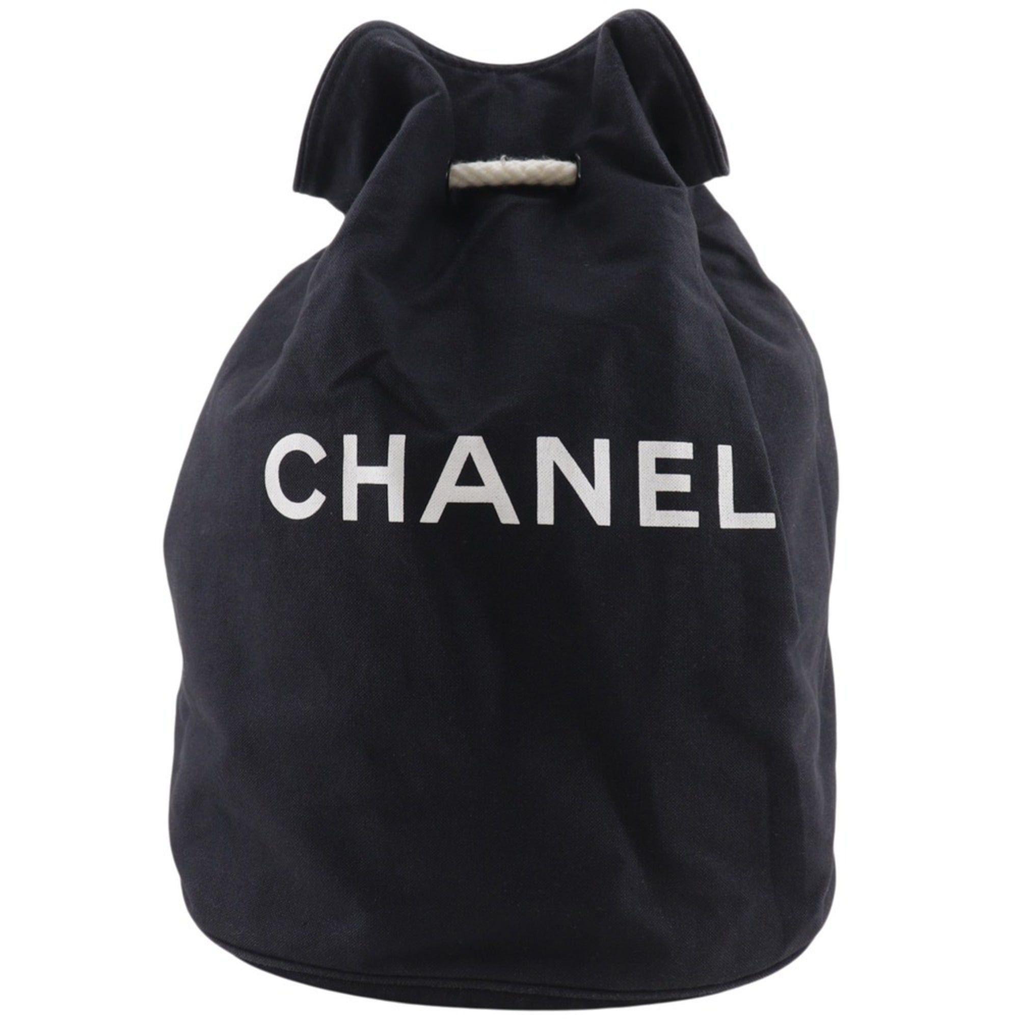 Chanel Chanel Pool Bag Shoulder Canvas Black Women's bag Size ONE SIZE - 1 Thumbnail