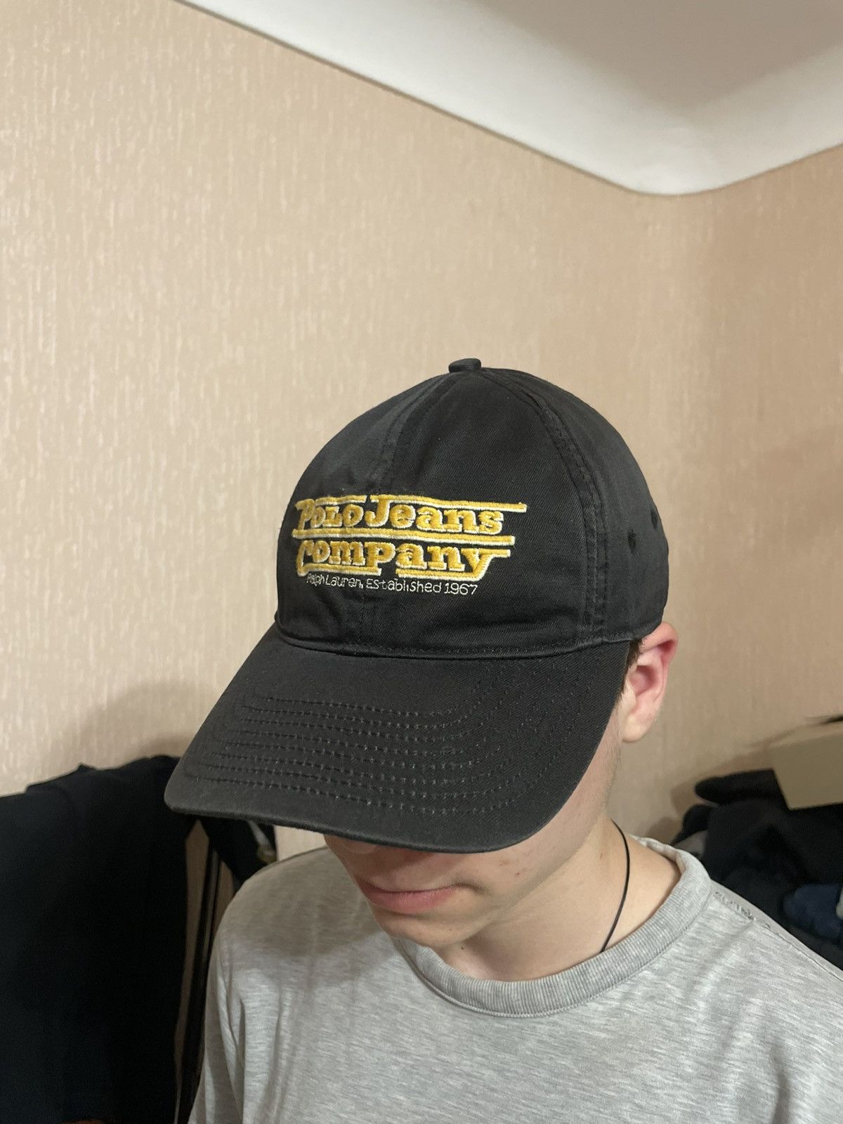 Polo Ralph Lauren × Vintage Vintage Ralph Lauren Polo Jeans Company Cap Hat Size ONE SIZE - 1 Thumbnail