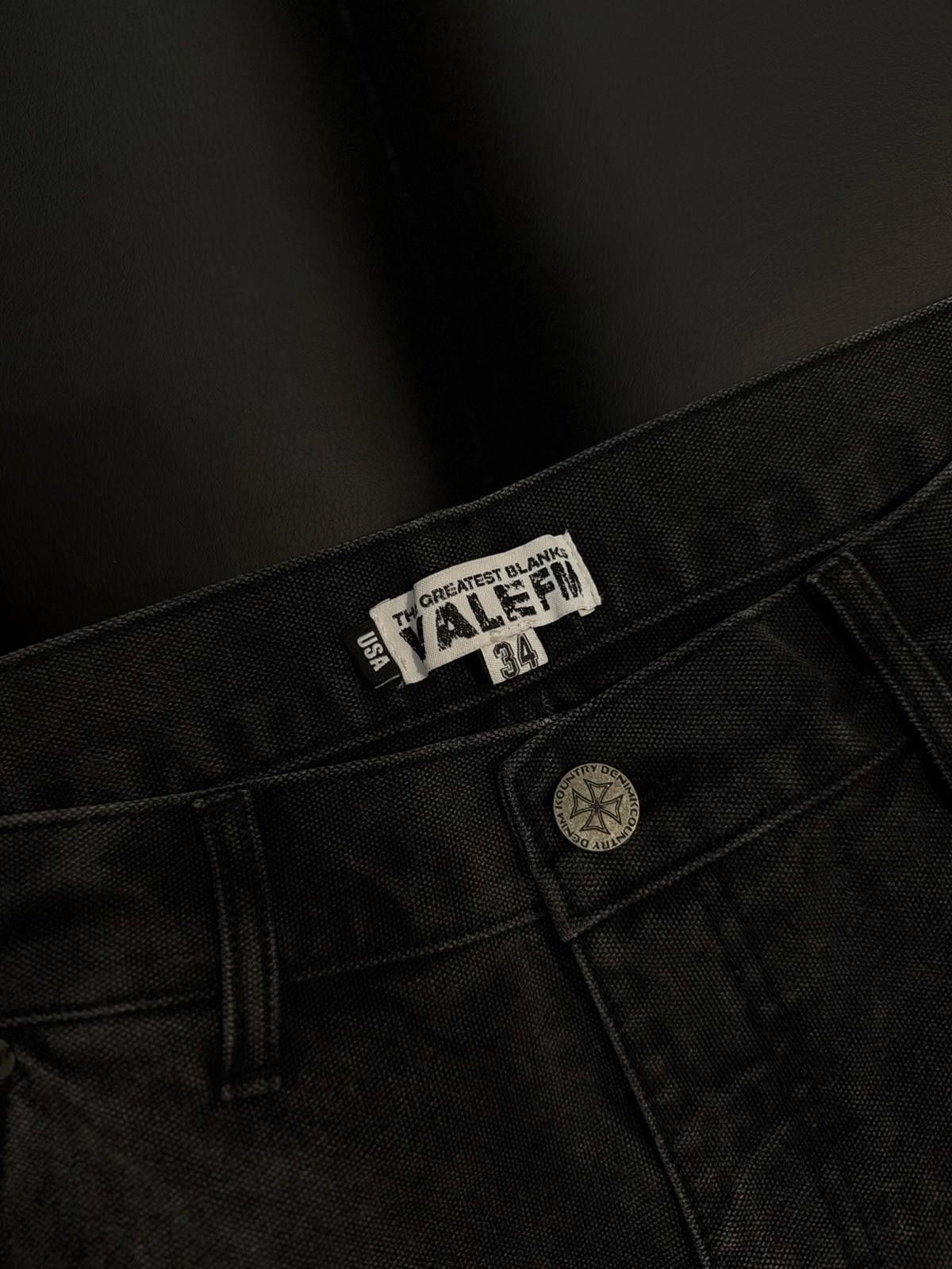 Vale Valley Baggy Denim Black Jeans Size 34 (NEW) Pants Crystal Size US 34 / EU 50 - 6 Thumbnail