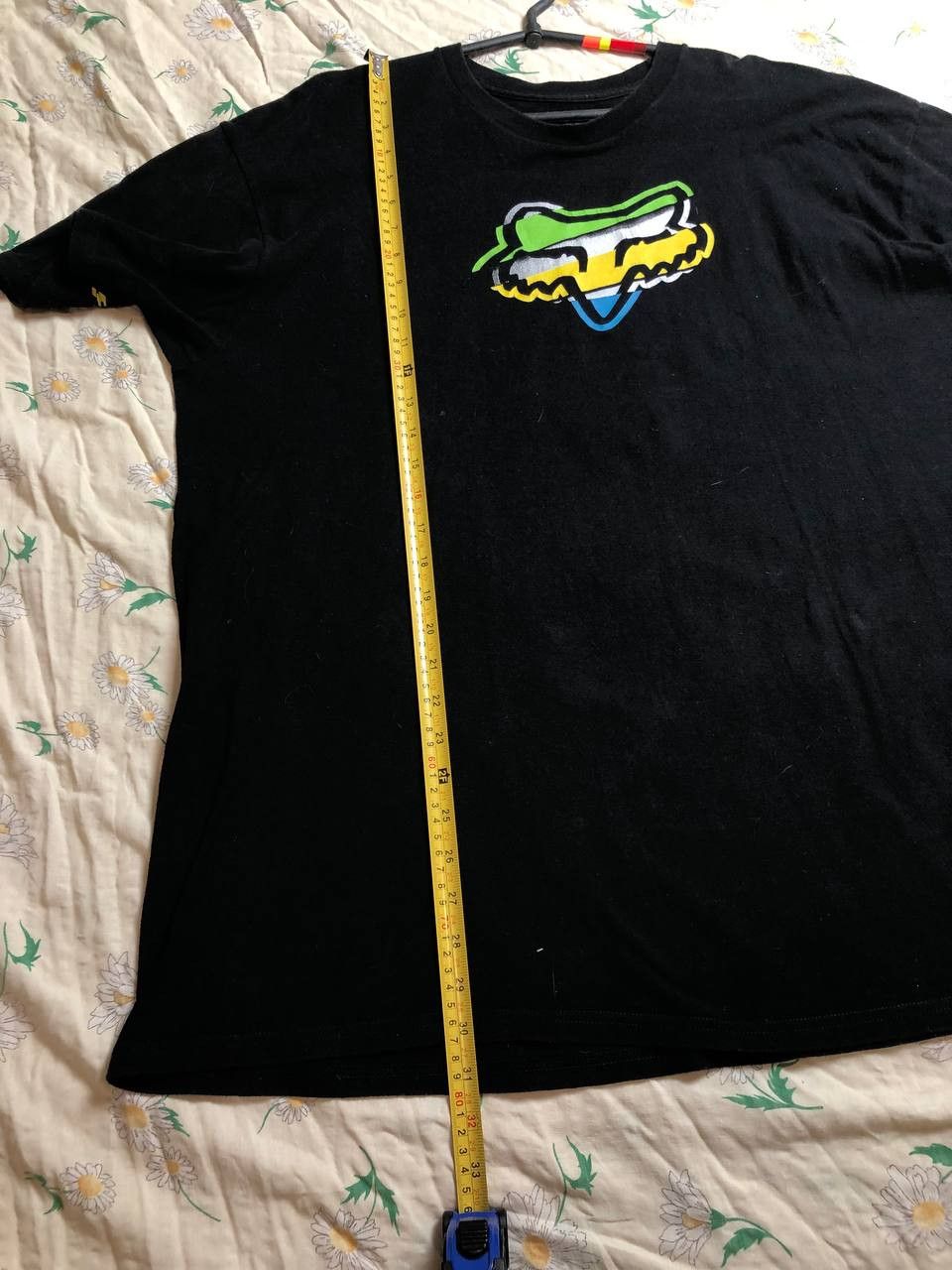 Fox Racing Fox Racing big logo Vintage black T-Shirt crazy Y2K size XL Size US XL / EU 56 / 4 - 8 Thumbnail