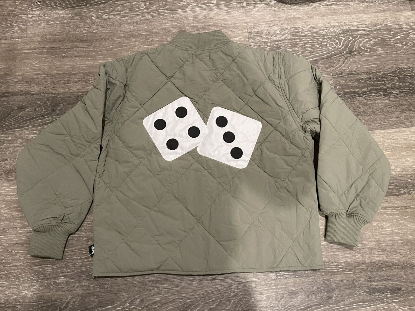 Stussy Stussy Green Dice Bomber Jacket Size US M / EU 48-50 / 2 - 1 Thumbnail