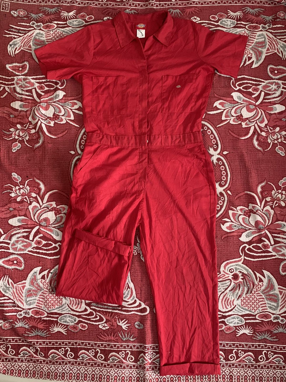 Dickies Dickies Overall Red Short Sleeve🔥 Size US 32 / EU 48 - 1 Thumbnail