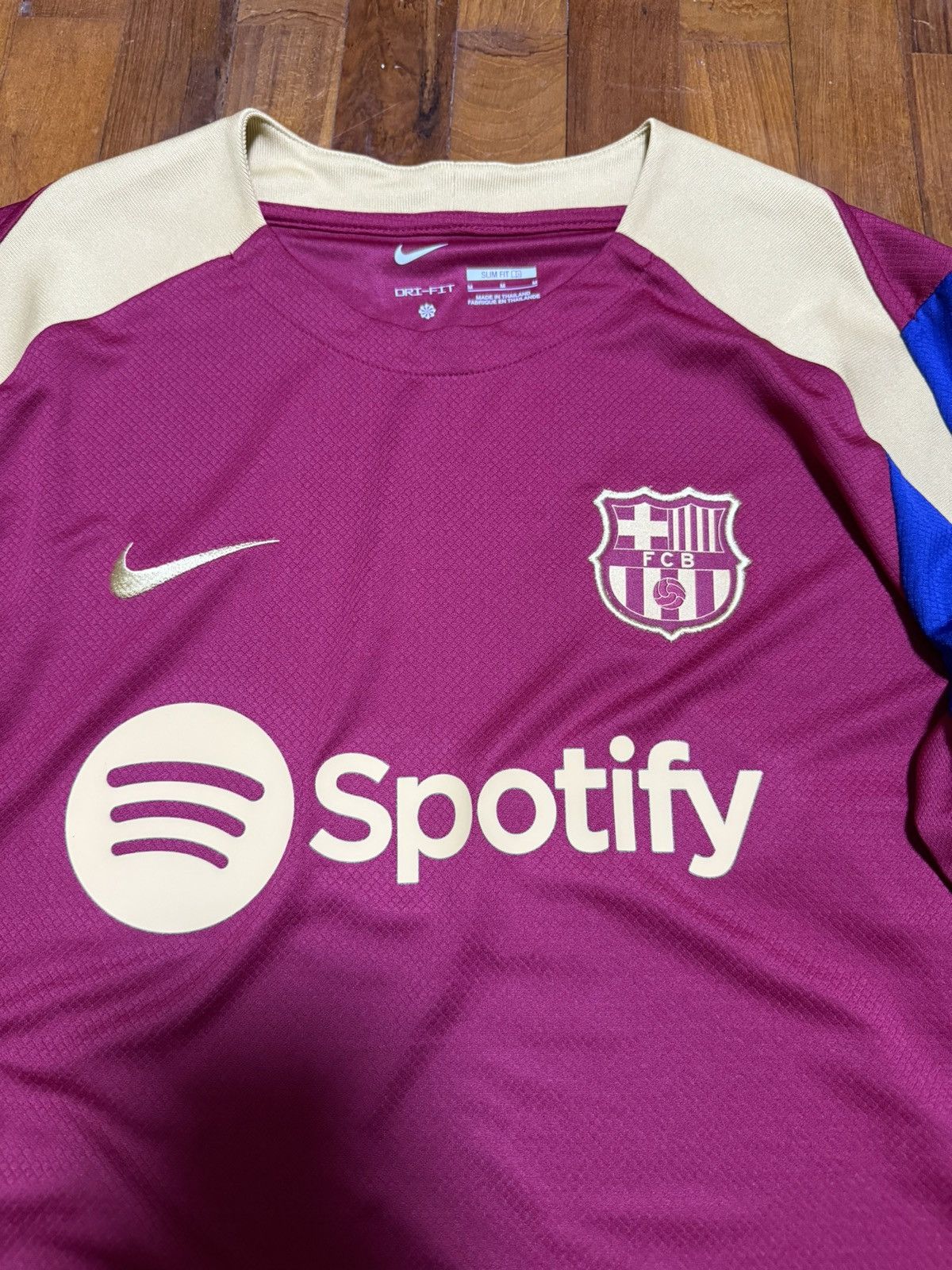 Nike Nike Barcelona FC Strike Training 2023/2024 Spotify Jersey Size US M / EU 48-50 / 2 - 9 Thumbnail