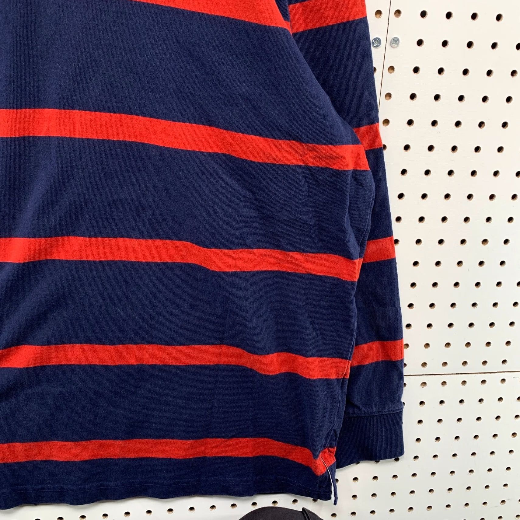 Polo Ralph Lauren VINTAGE Polo Ralph Lauren Rugby Shirt Mens 2XL Blue Red Long Sleeve Preppy Size US XXL / EU 58 / 5 - 7 Thumbnail