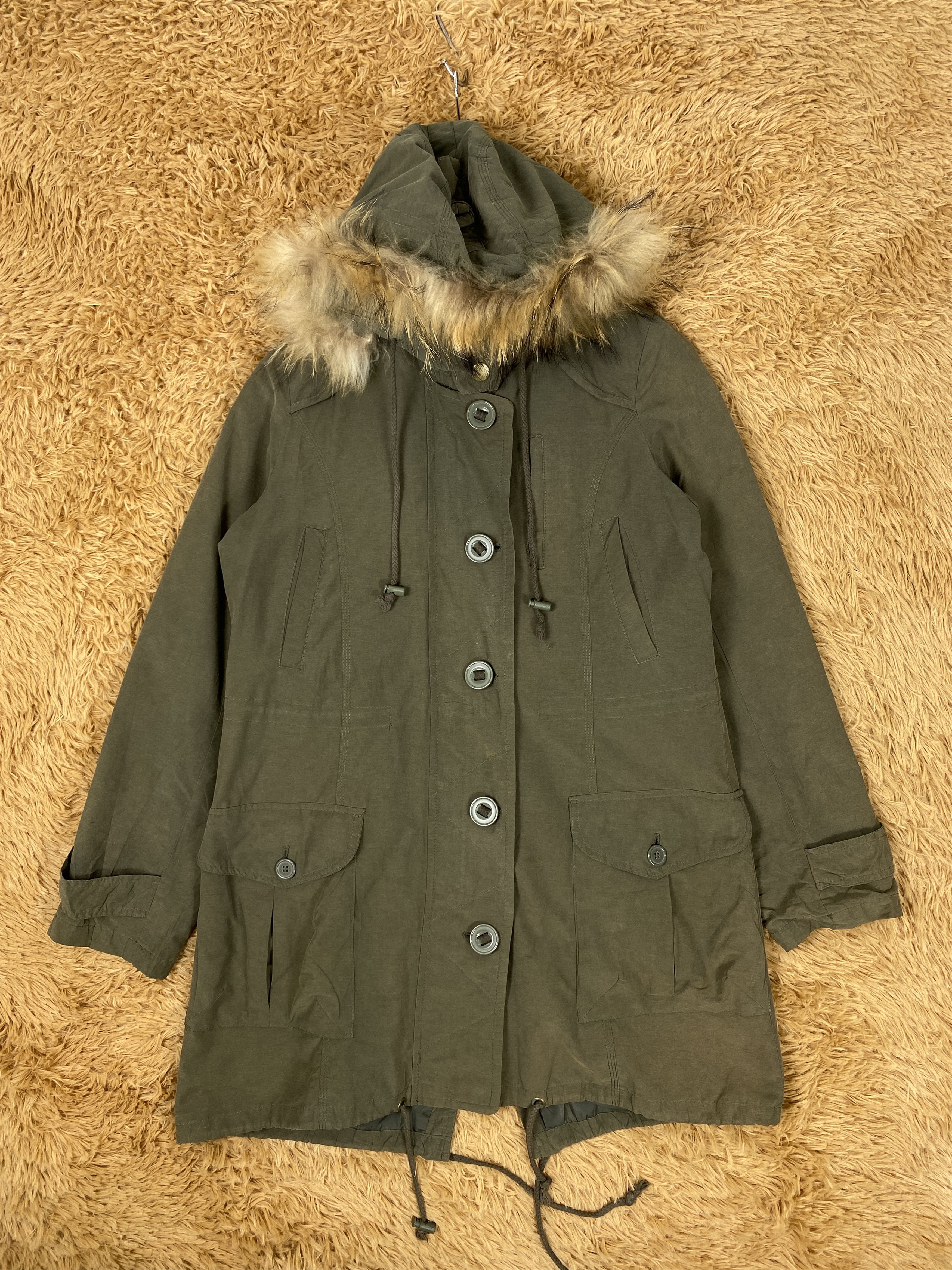 Japanese Brand Vintage Japanese Brand Sherpa Lining Parkas Jacket J2078 Size US S / EU 44-46 / 1 - 1 Thumbnail