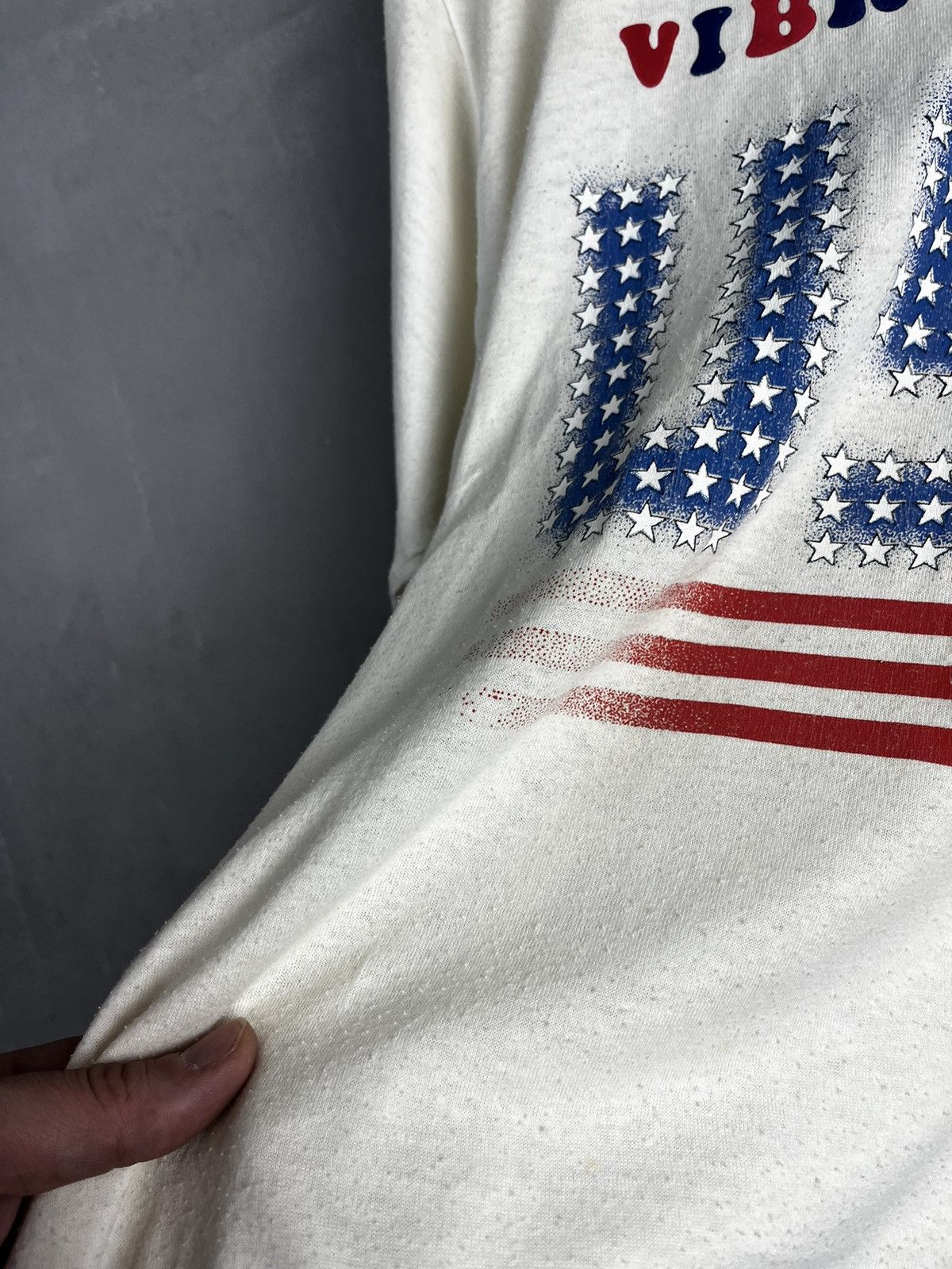 Jerzees × Vintage VIBROPLATING USA 1988 Size US L / EU 52-54 / 3 - 3 Thumbnail
