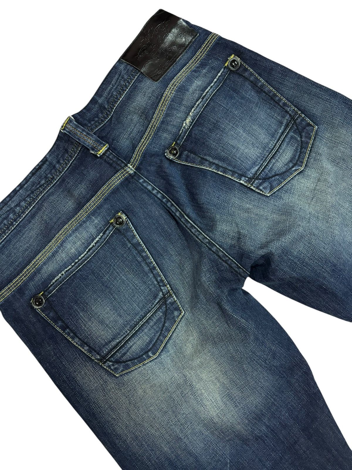 Japanese Brand × Seditionaries × Vintage Vintage Rush Hour Faded Blue Indigo Japan Jeans Size US 32 / EU 48 - 4 Thumbnail