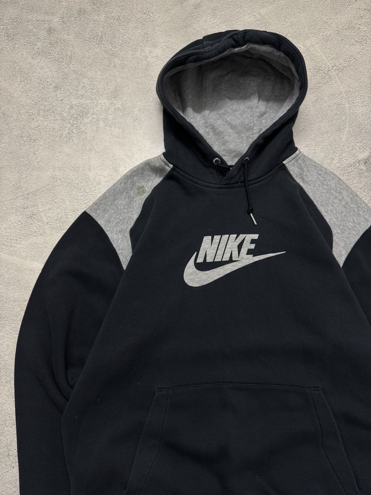 Nike Vintage Y2K Nike Big Swoosh Hoodie 00’s Size US L / EU 52-54 / 3 - 6 Thumbnail