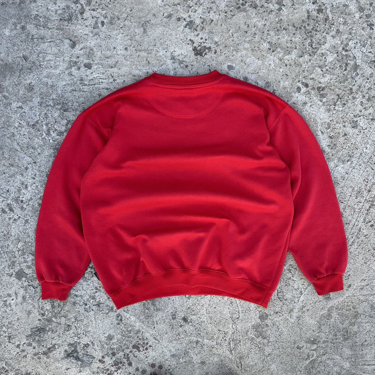 Designer × Vintage Vintage Giorgio Classic Sweatshirt Big Logo Style USA Fitted Size US L / EU 52-54 / 3 - 2 Thumbnail