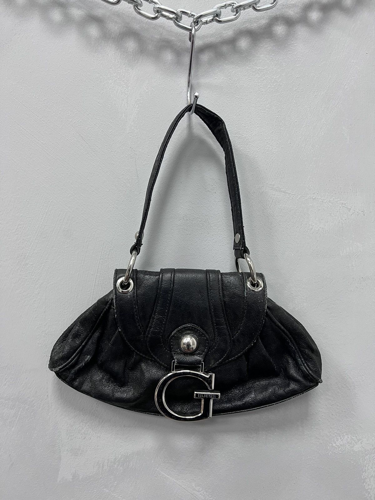 Women's Guess Mini Bag Japanese Avant Garde in Black