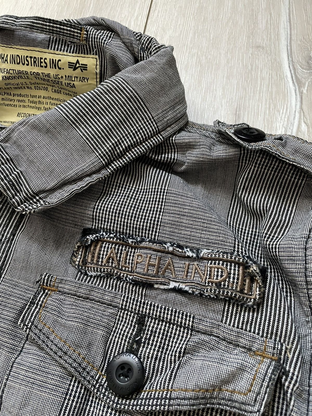 Alpha Industries × Vintage Vintage Alpha Industries Knoxville Military Jacket Size US M / EU 48-50 / 2 - 3 Thumbnail