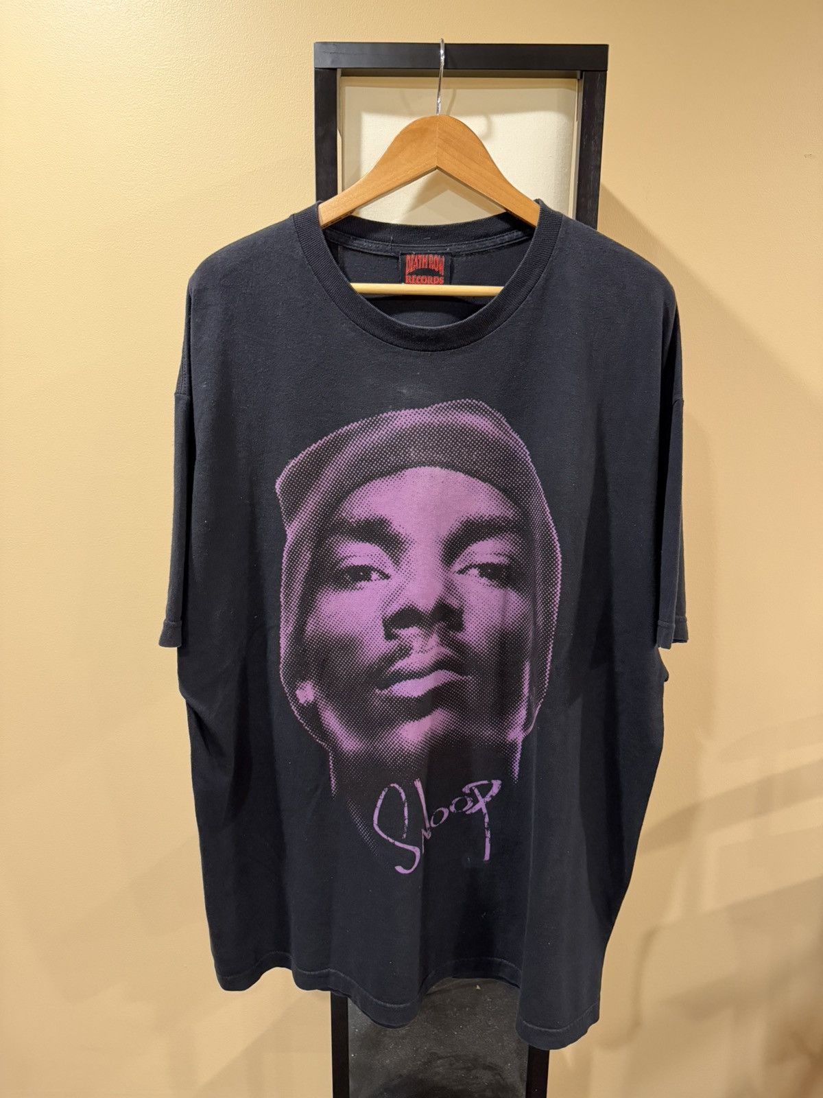 Vintage Vintage Snoop Dogg Death Row 2005 Big Purple Face Rap Tee Size US XXL / EU 58 / 5 - 1 Thumbnail