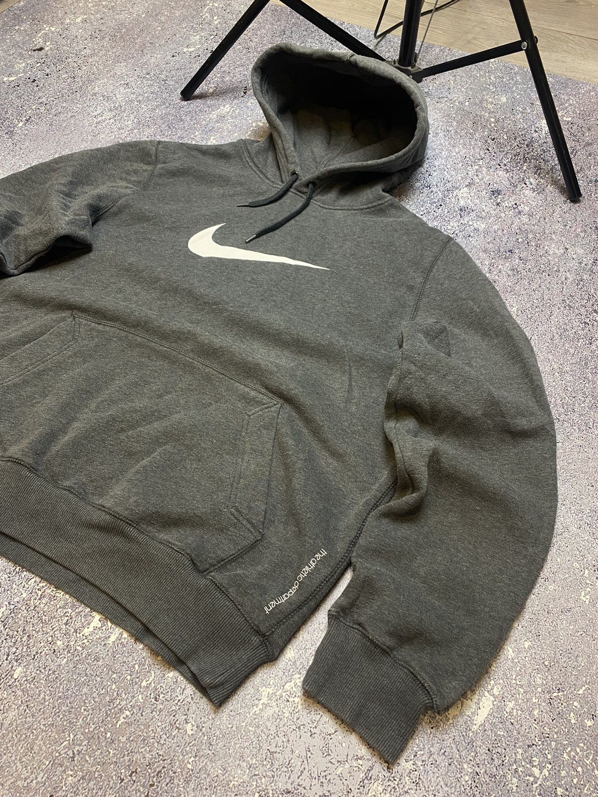 Nike × Vintage 💥JAPANESE NIKE VINTAGE SWOOSH HOODIE Size US L / EU 52-54 / 3 - 2 Thumbnail