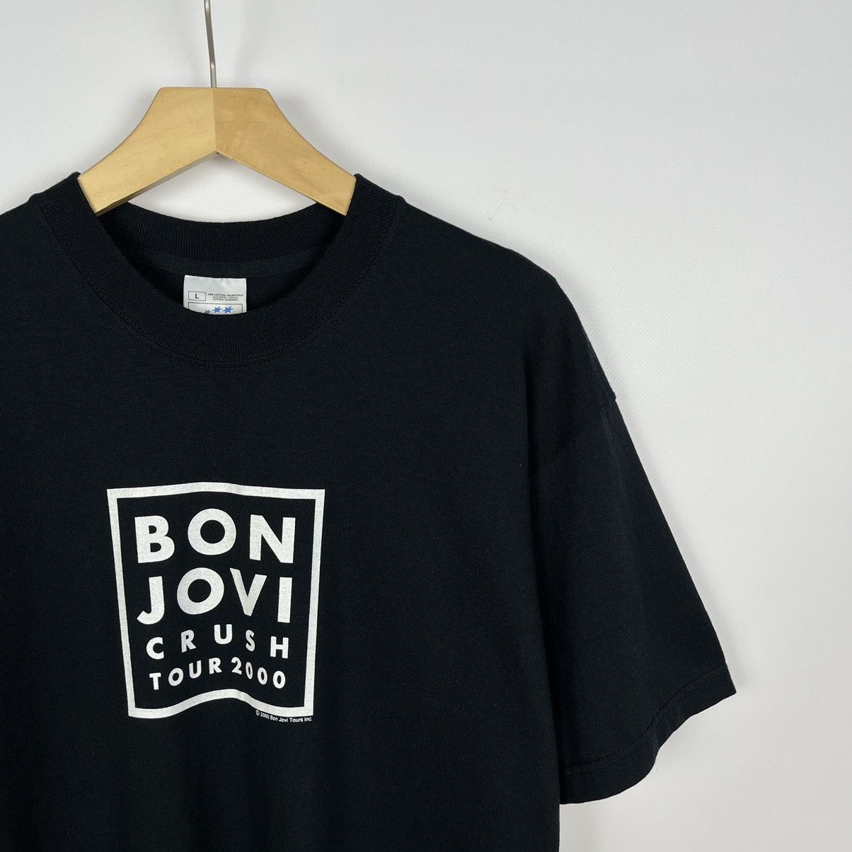 Band Tees × Vintage Vintage Bon Jovi Crush tour band tee 2000’s Size US L / EU 52-54 / 3 - 2 Thumbnail