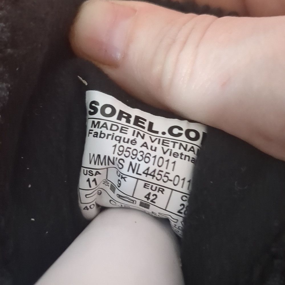 SOREL Sorel Explorer II Joan Cozy black Boots size 11 Size US 11 / IT 41 - 6 Thumbnail