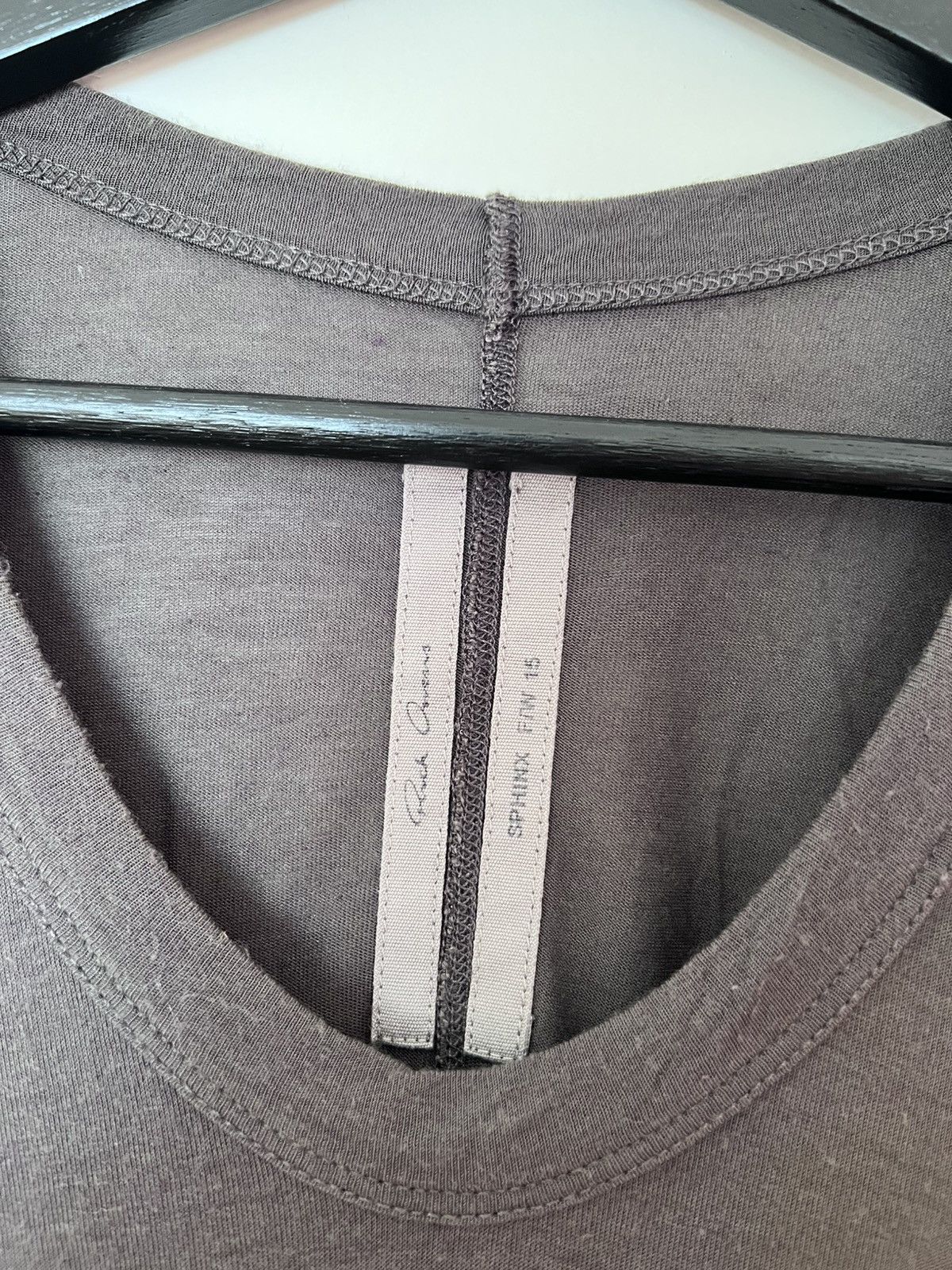 Rick Owens Rick Owens FW 15 Sphinx Tee Size US M / EU 48-50 / 2 - 3 Thumbnail