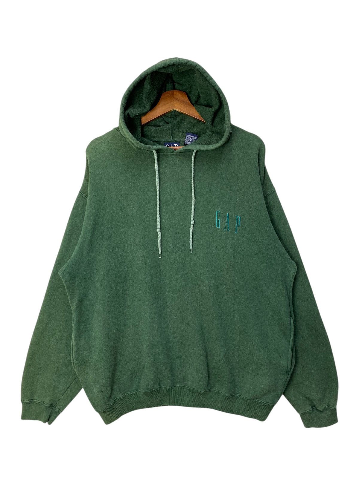 Gap Vntage Gap Hoodie Embroidery Sun Faded Pullover Size Medium Size US M / EU 48-50 / 2 - 1 Thumbnail