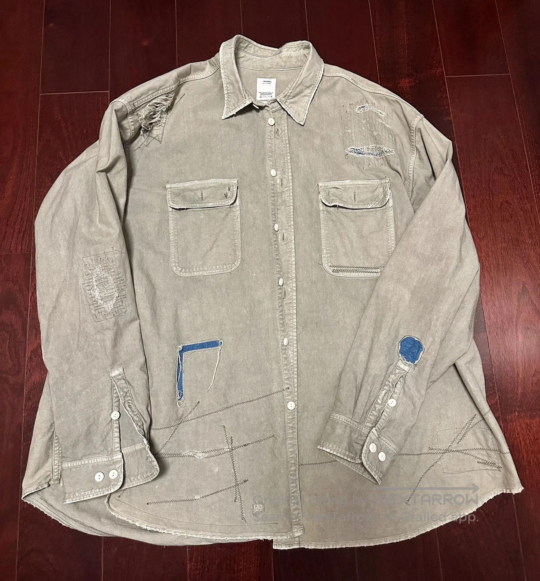 Visvim visvim grand river long sleeve shirt. Size US M / EU 48-50 / 2 - 1 Thumbnail