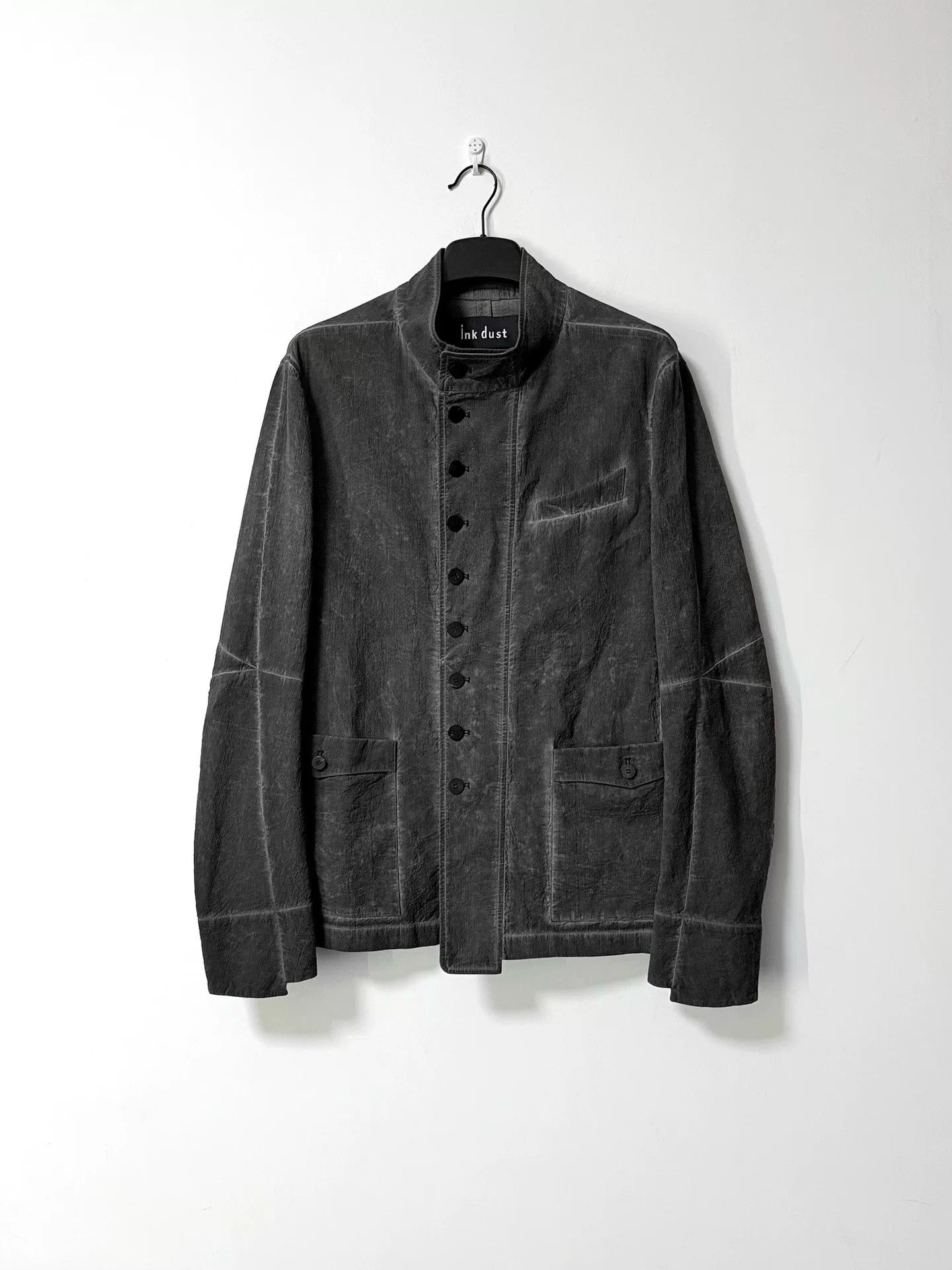 Japanese Brand Ink Dust Layered Collar Jacket Size US L / EU 52-54 / 3 - 1 Thumbnail
