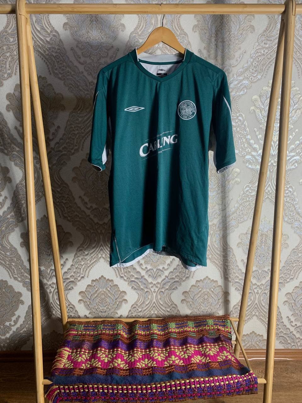 Umbro VINTAGE UMBRO FC CELTIC SCOTLAND SOCCER JERSEY RETRO Y2K 90s Size US XXL / EU 58 / 5 - 1 Thumbnail