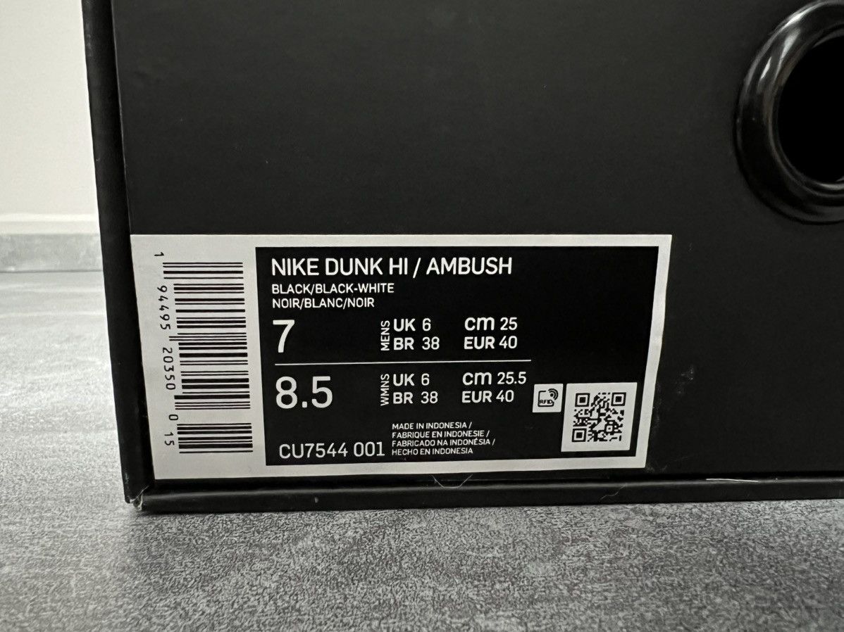 Ambush Design × Nike Nike Dunk High Ambush Size US 7 / EU 40 - 3 Thumbnail
