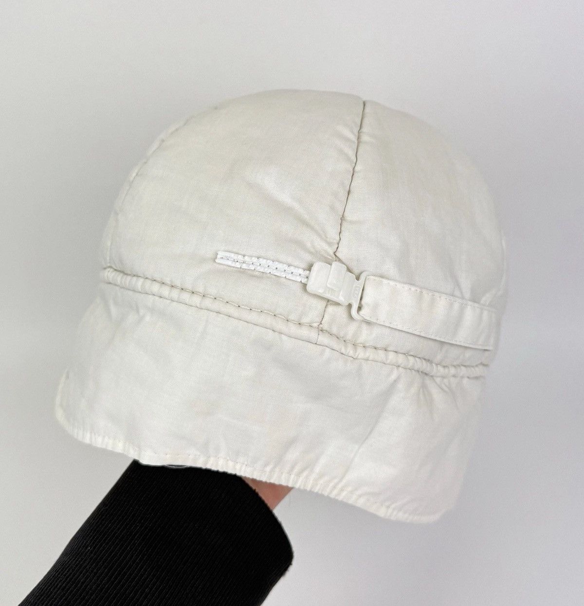Adidas Vintage Adidas Made in West Germany Hat Cap White Insulated Size ONE SIZE - 14 Thumbnail