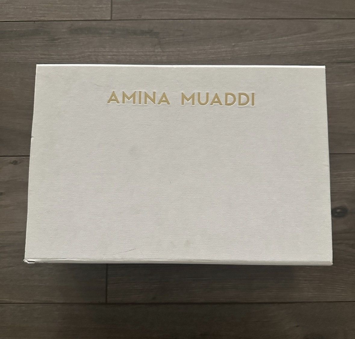 Amina Muaddi Amina Muaddi Gilda 95mm Rhinestone-Embellished Suede Sandals Size US 8 / IT 38 - 5 Thumbnail
