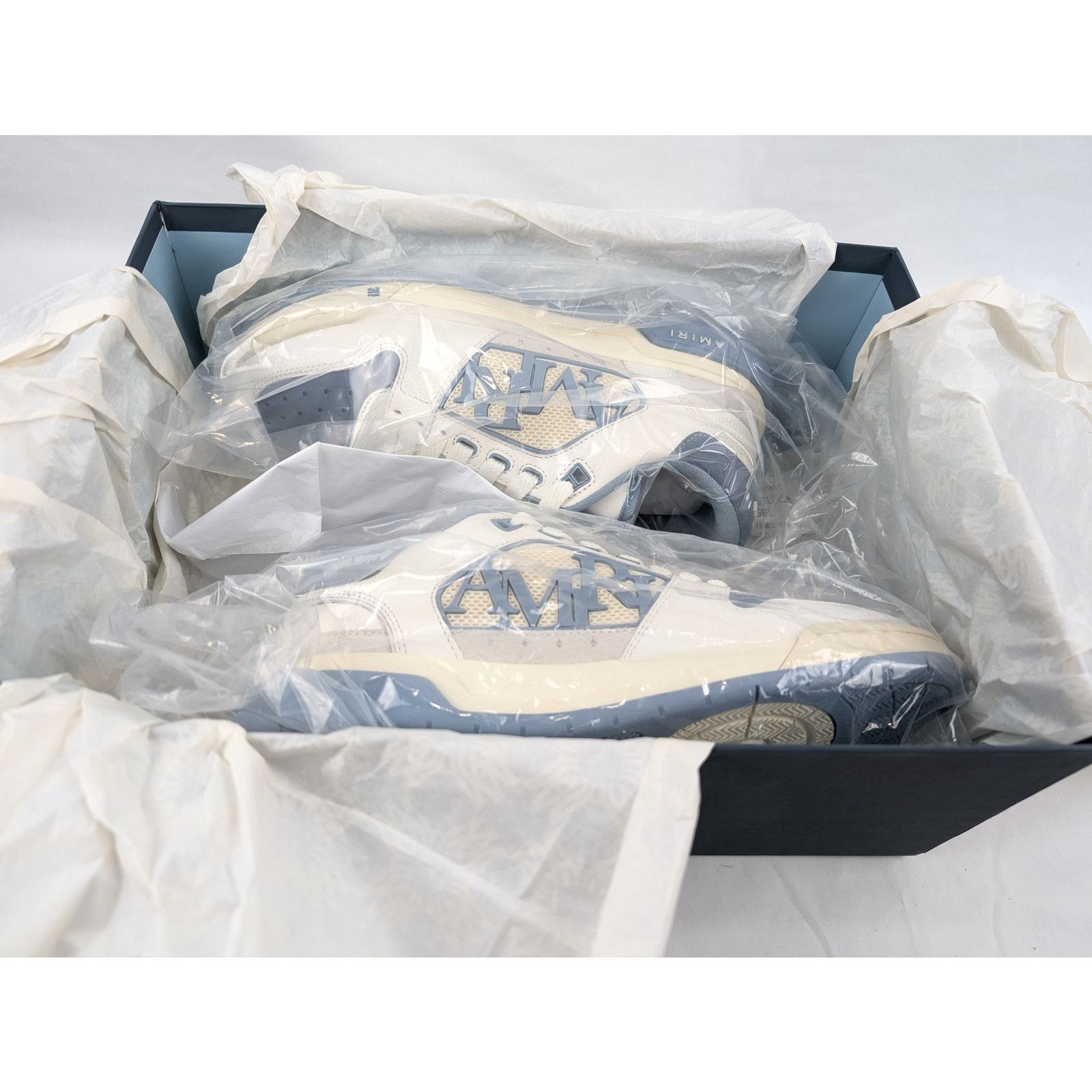 Amiri o1rshd1 Classic Low Top Sneakers in Ashley Blue Size US 13 / EU 46 - 18 Thumbnail
