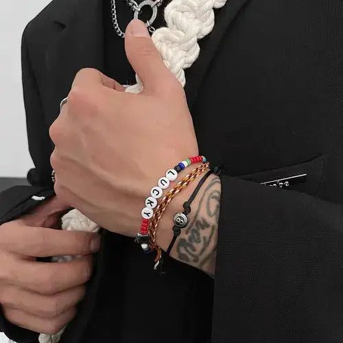 Designer Retro punk bracelet Size ONE SIZE - 1 Thumbnail