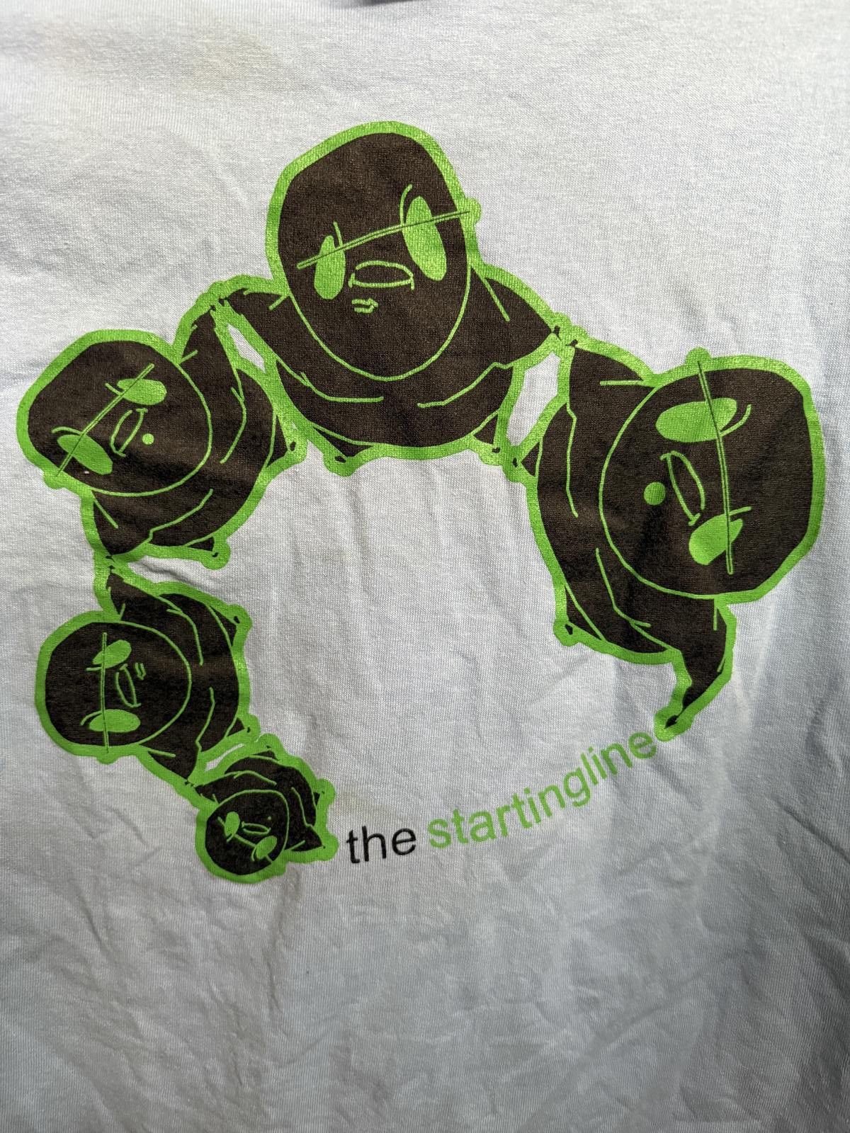 Designer Y2K The Starting Line Band T-shirt Fat Party Tee - S Size US S / EU 44-46 / 1 - 3 Thumbnail