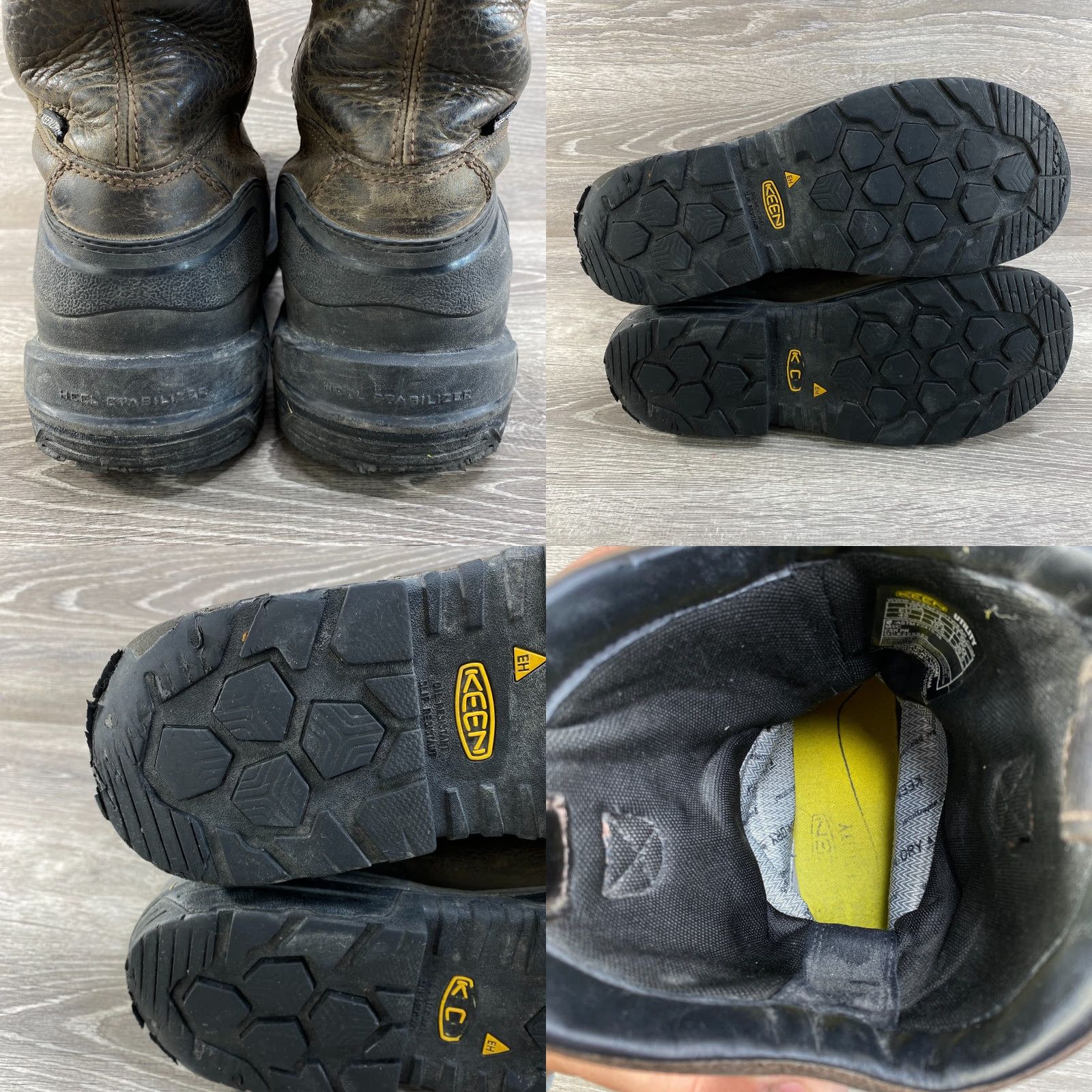 KEEN Keen Utility Mens 11.5 D Boots Brown Waterproof Leather CSA Safety Carbon Toe Size US 11 / EU 44 - 8 Thumbnail