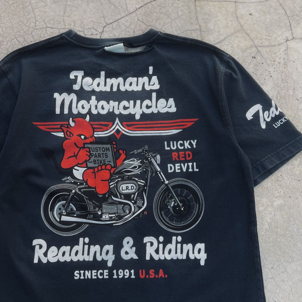 Tedman Tedman motor chopper tshirt Size US M / EU 48-50 / 2 - 2 Thumbnail