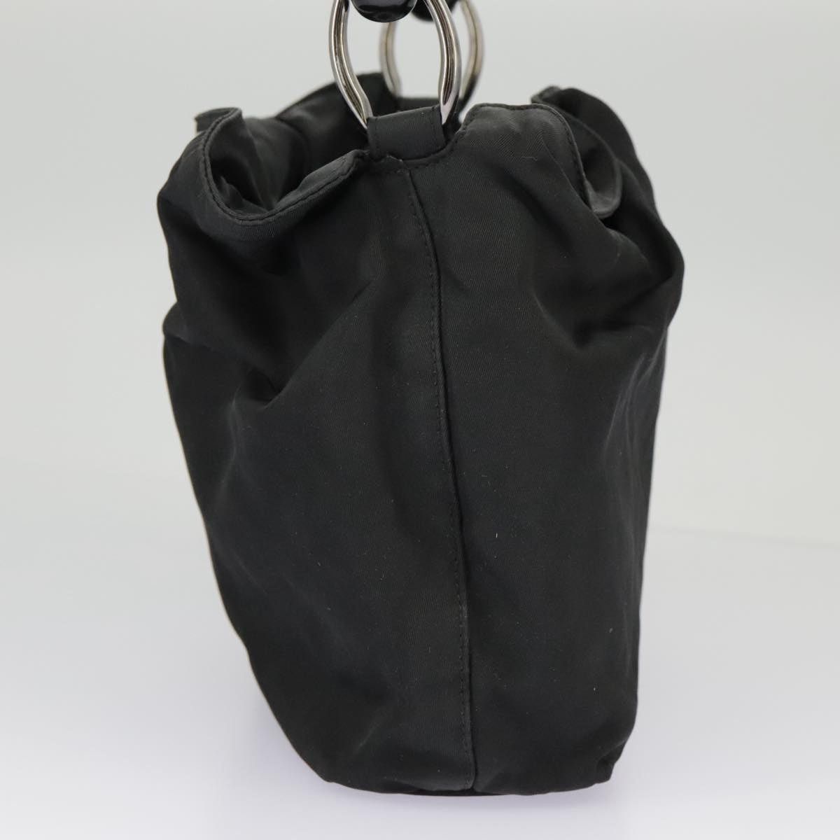 Dior DIOR Hand Bag Nylon Black Silver Size ONE SIZE - 4 Thumbnail
