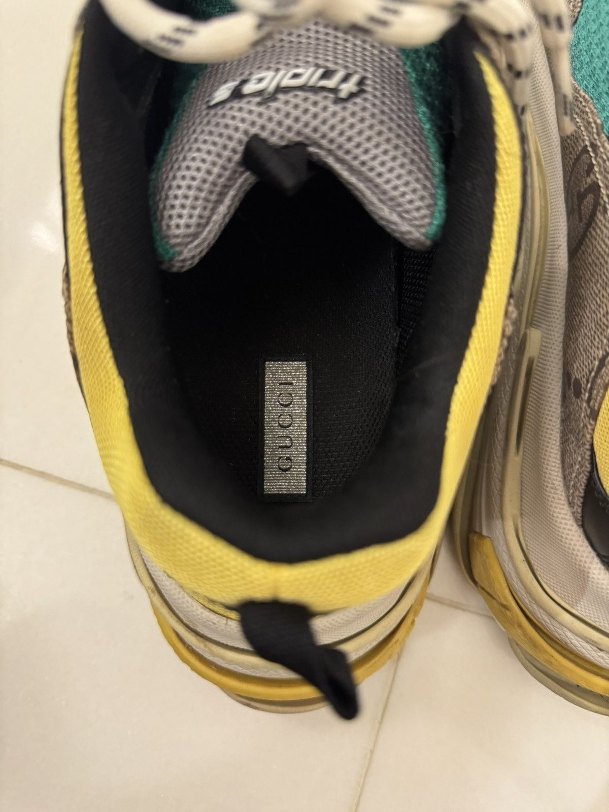 Balenciaga × Gucci Balenciaga Gucci Triple S Size US 13 / EU 46 - 5 Thumbnail