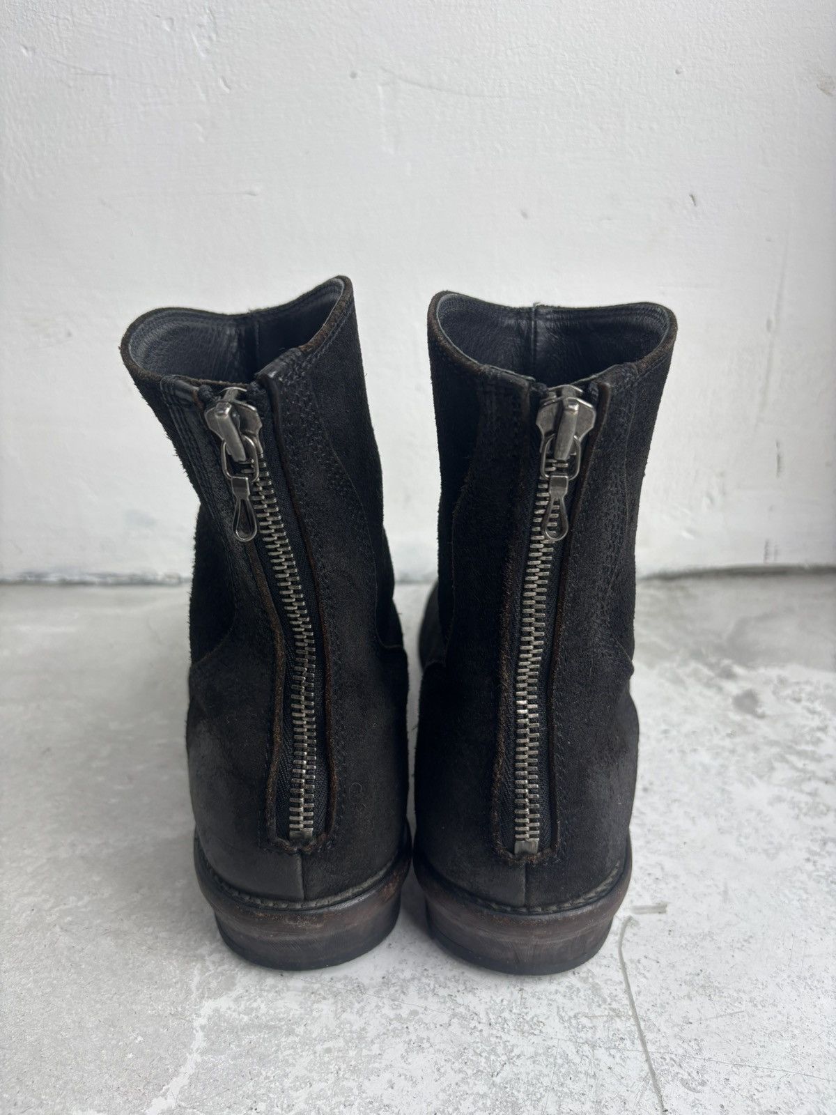 Julius Julius_7 SS2010 rough-out suede leather boots Size US 9.5 / EU 42-43 - 5 Thumbnail