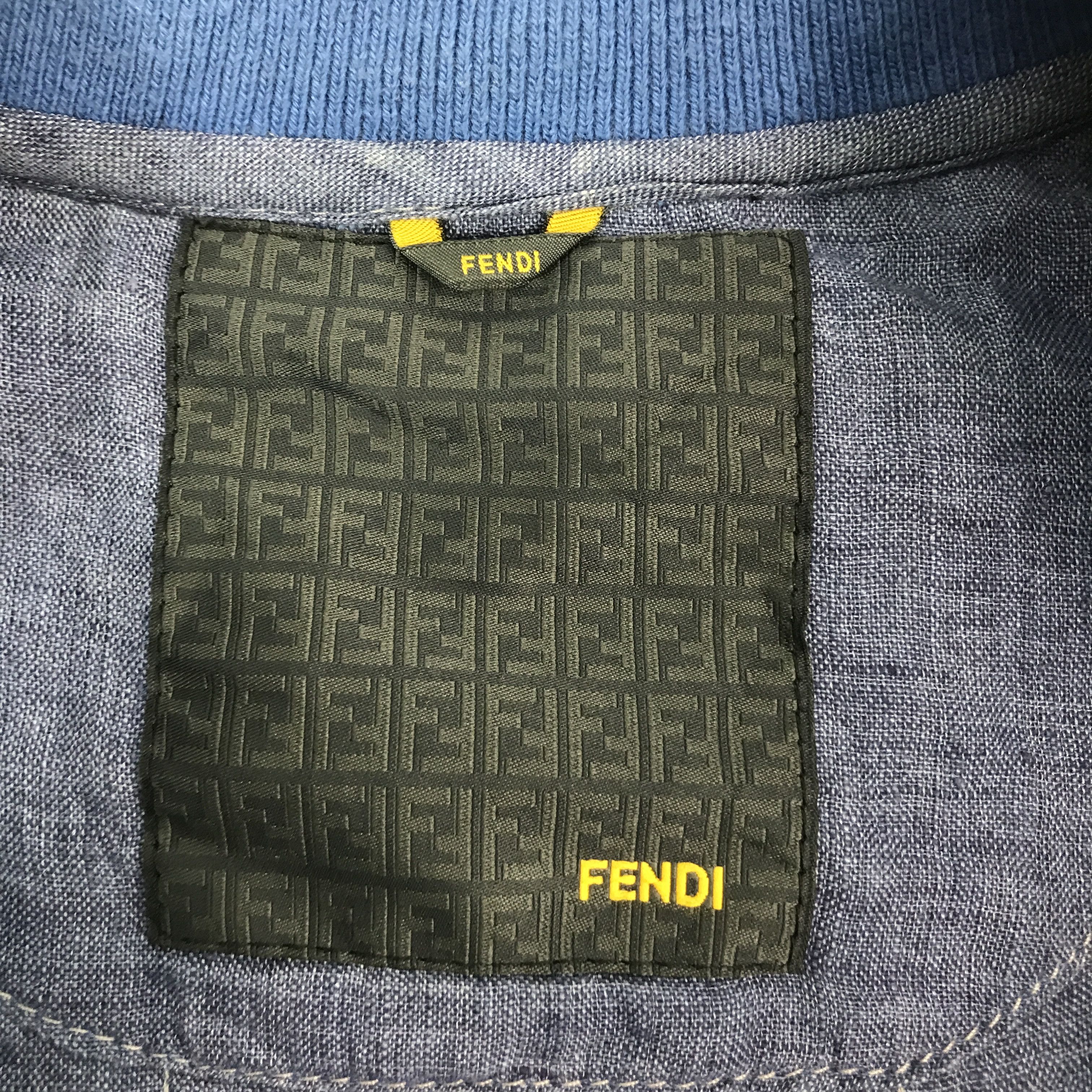Fendi FENDI DESIGN LOGO FENDI JACKET Size US M / EU 48-50 / 2 - 13 Thumbnail