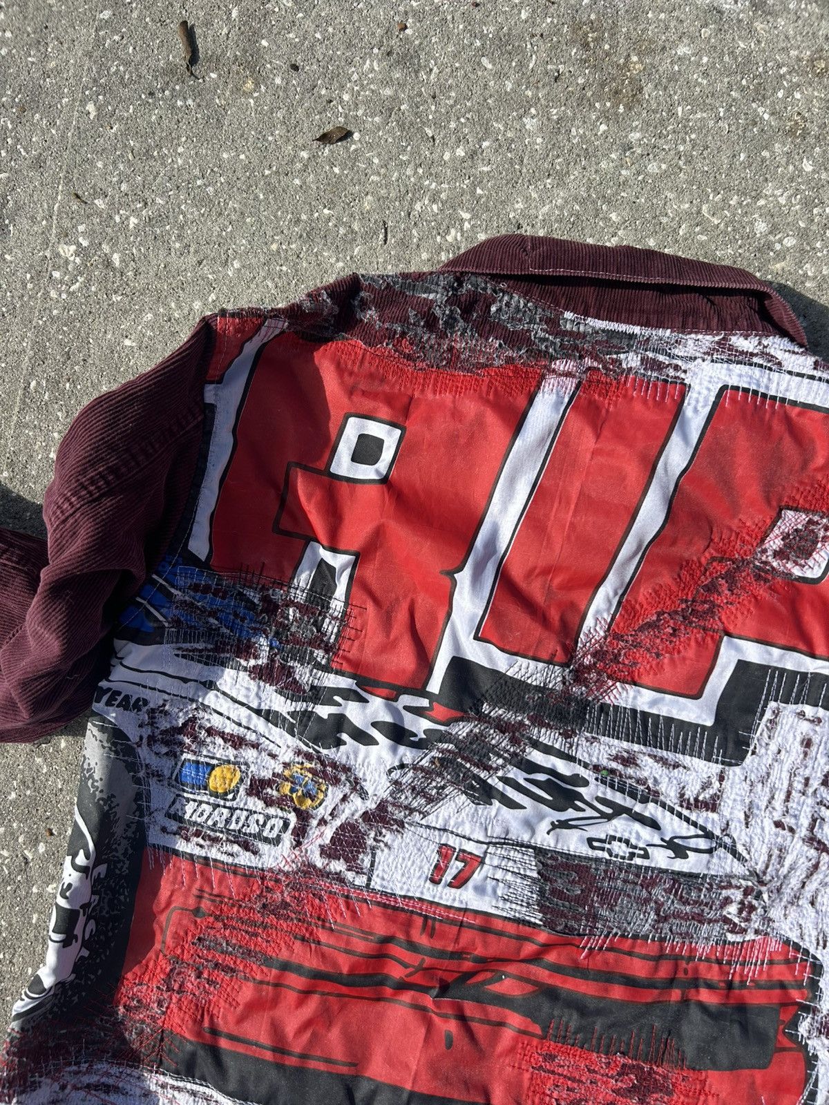 Other 1/1 Your World patchwork distressed vintage denim jacket Size US M / EU 48-50 / 2 - 5 Thumbnail