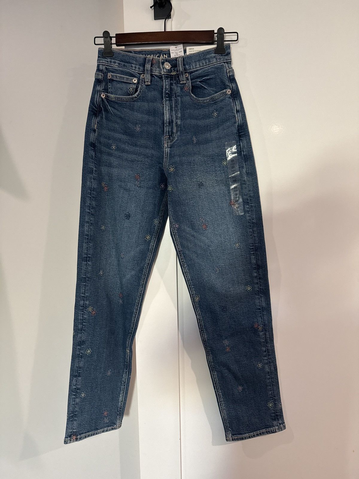 American Eagle Outfitters American Eagle Embroidered Size 24" / US 00 / IT 34 - 1 Thumbnail
