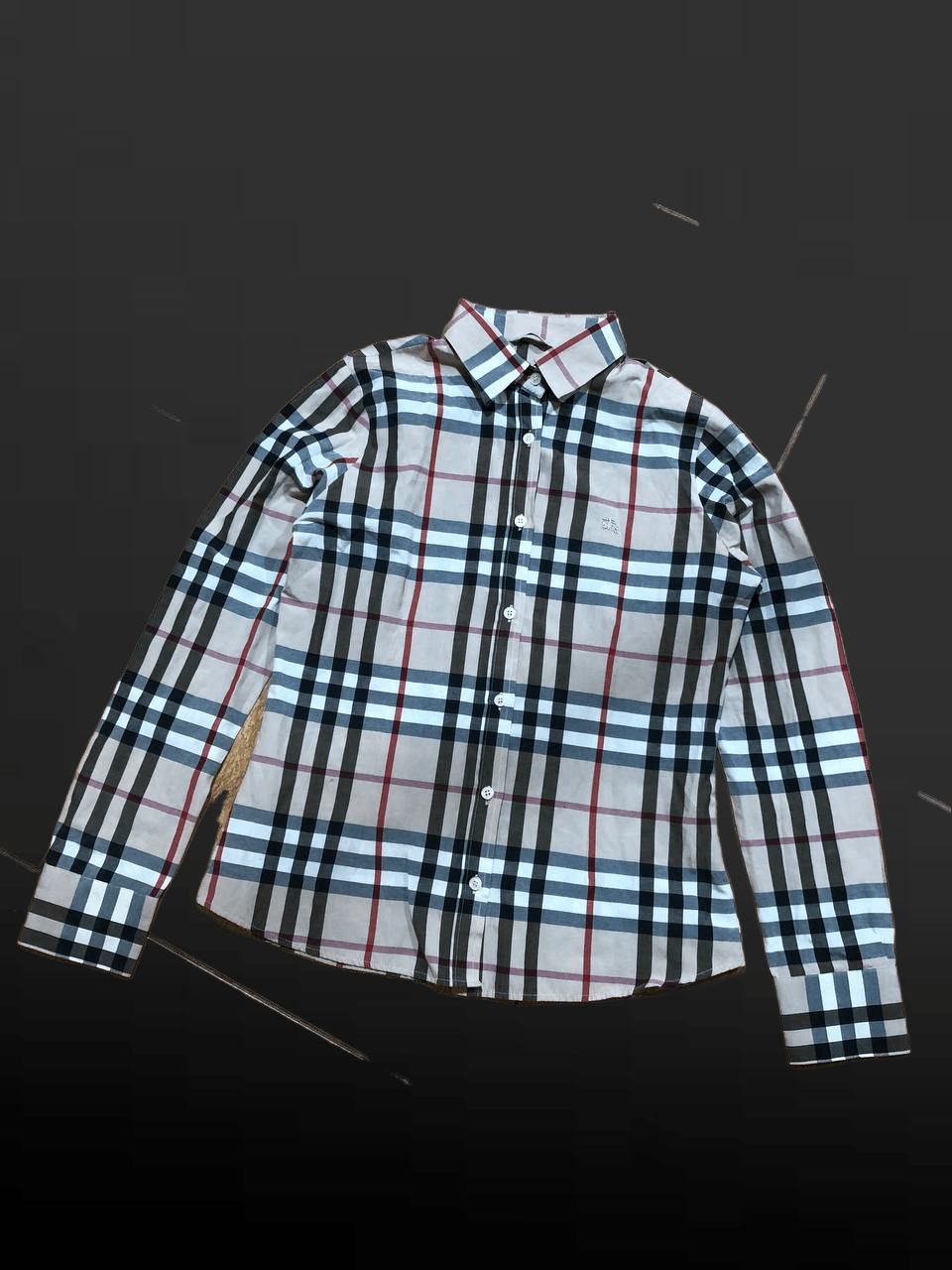 Burberry BURBERRY Plaid Button Front Flannel Shirt Size S / US 4 / IT 40 - 1 Thumbnail