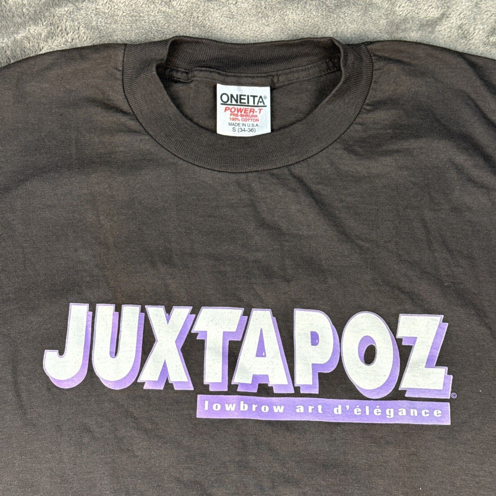 Other Vintage Juxtapoz Tshirt Size S Oneita Tag 90s Single Stitch Size US S / EU 44-46 / 1 - 8 Thumbnail