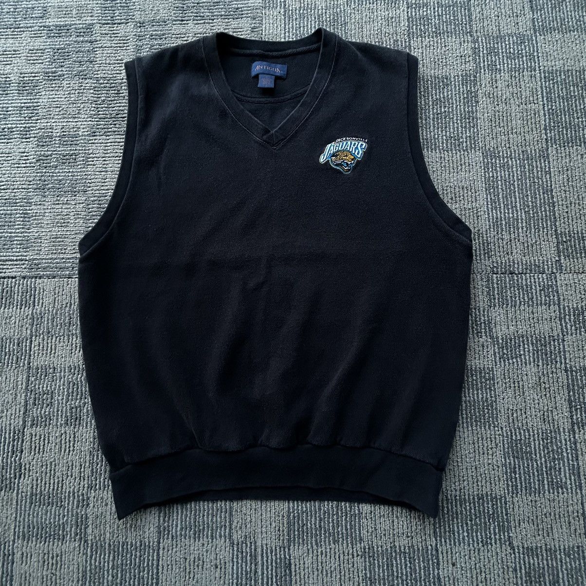 NFL Vintage 1998 Jacksonville Jaguars Black Sweater Vest Size US L / EU 52-54 / 3 - 1 Thumbnail