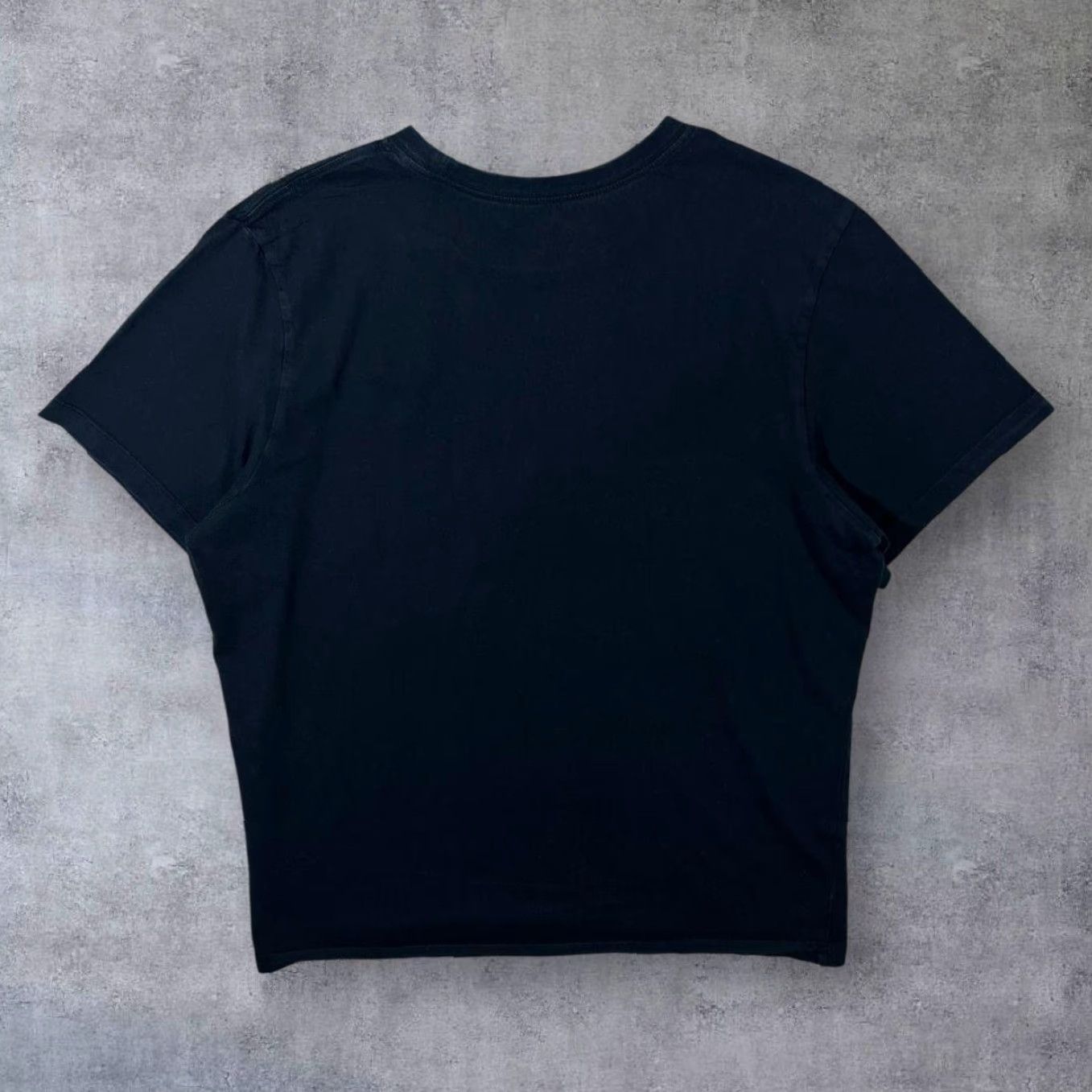 Nike Nike Classic Basic Embroidered Mini Logo Short Sleeve Cotton Black T-Shirt XL Men Size US XL / EU 56 / 4 - 2 Thumbnail