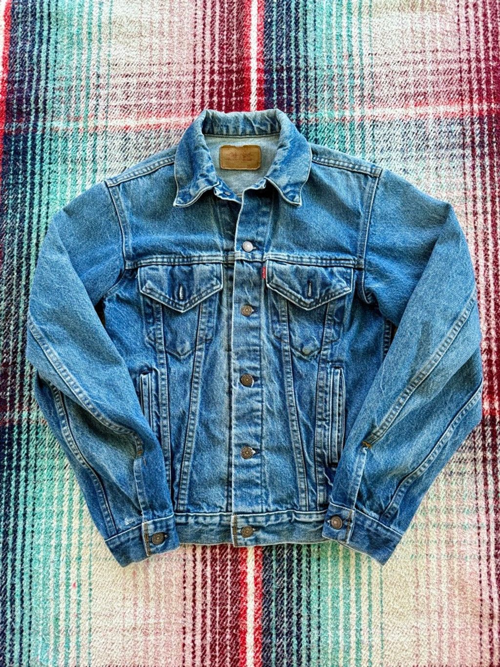 Levi's 90s Levis Type 3 Denim Trucker Jacket 36/L Size L / US 10 / IT 46 - 1 Thumbnail