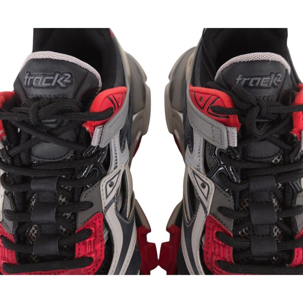 Balenciaga Balenciaga Track.2 Sneakers US 8 EU 38 Womens Red Black Size US 8 / IT 38 - 3 Thumbnail