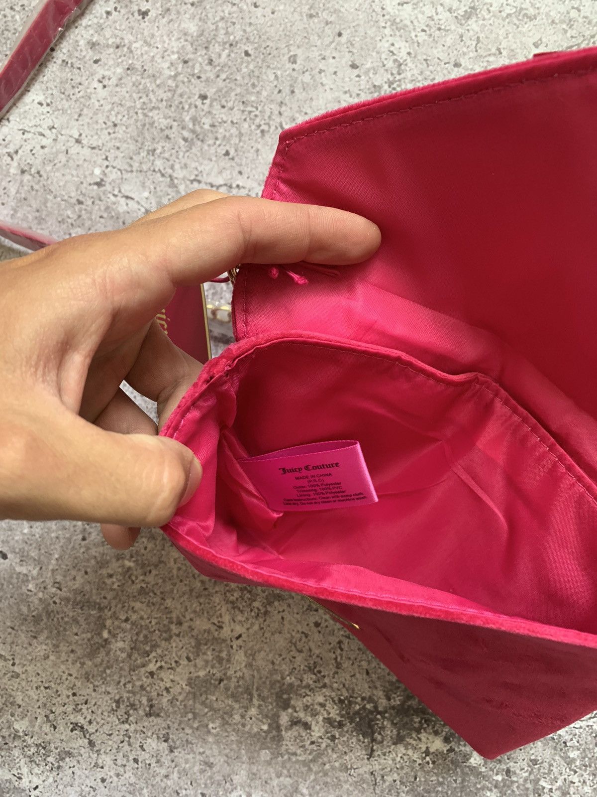 Juicy Couture × Vintage Y2K CUTE JUICY COUTURE MINI BAG Size ONE SIZE - 6 Thumbnail