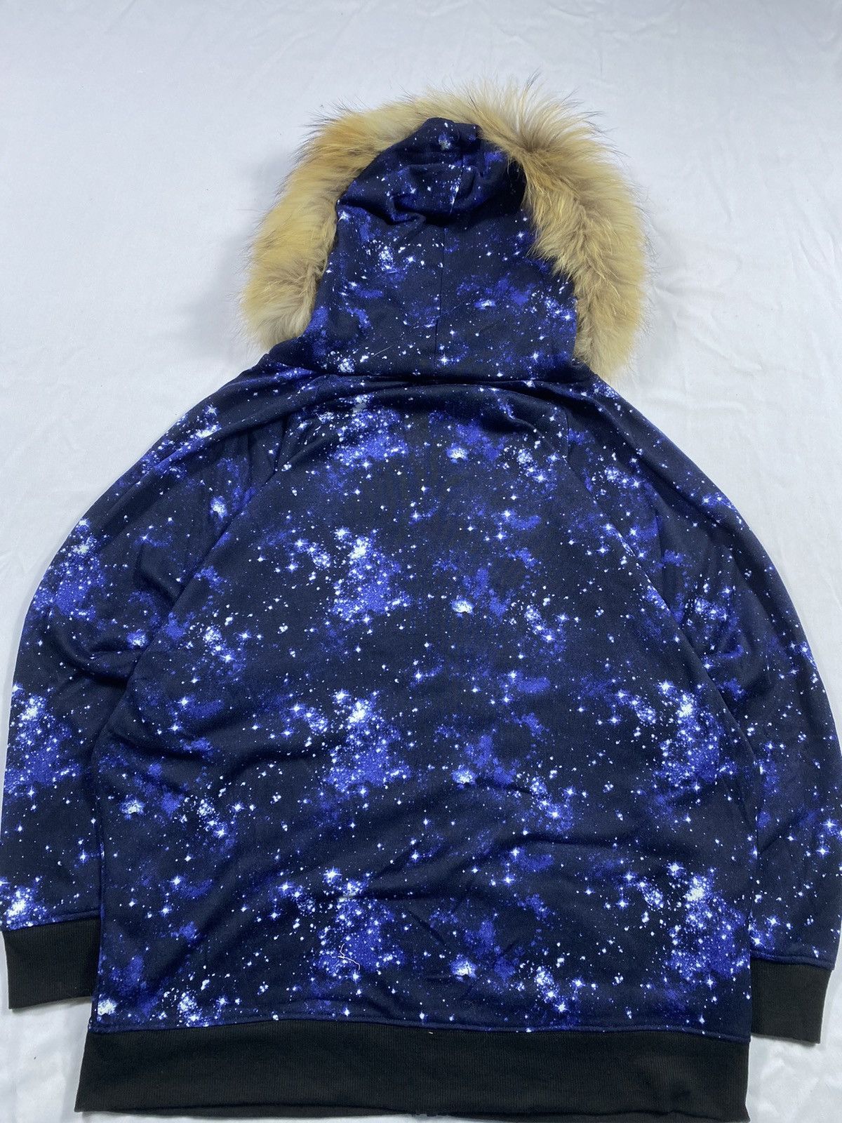 Beauty Beast Galyge Galaxy full print zip fur hoodie poem gothic style Size US L / EU 52-54 / 3 - 8 Thumbnail