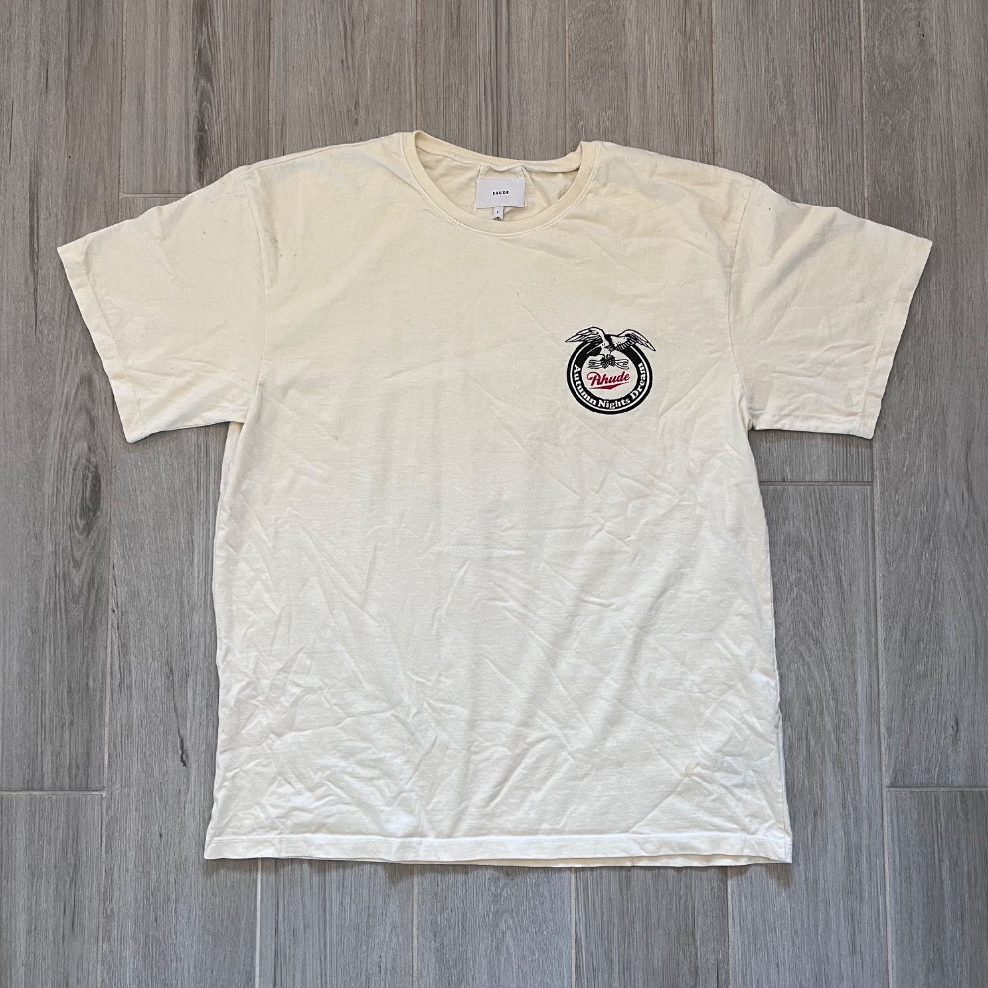Rhude NEW RHUDE AUTUMN NIGHTS TEE SZ LARGE Size US L / EU 52-54 / 3 - 2 Thumbnail