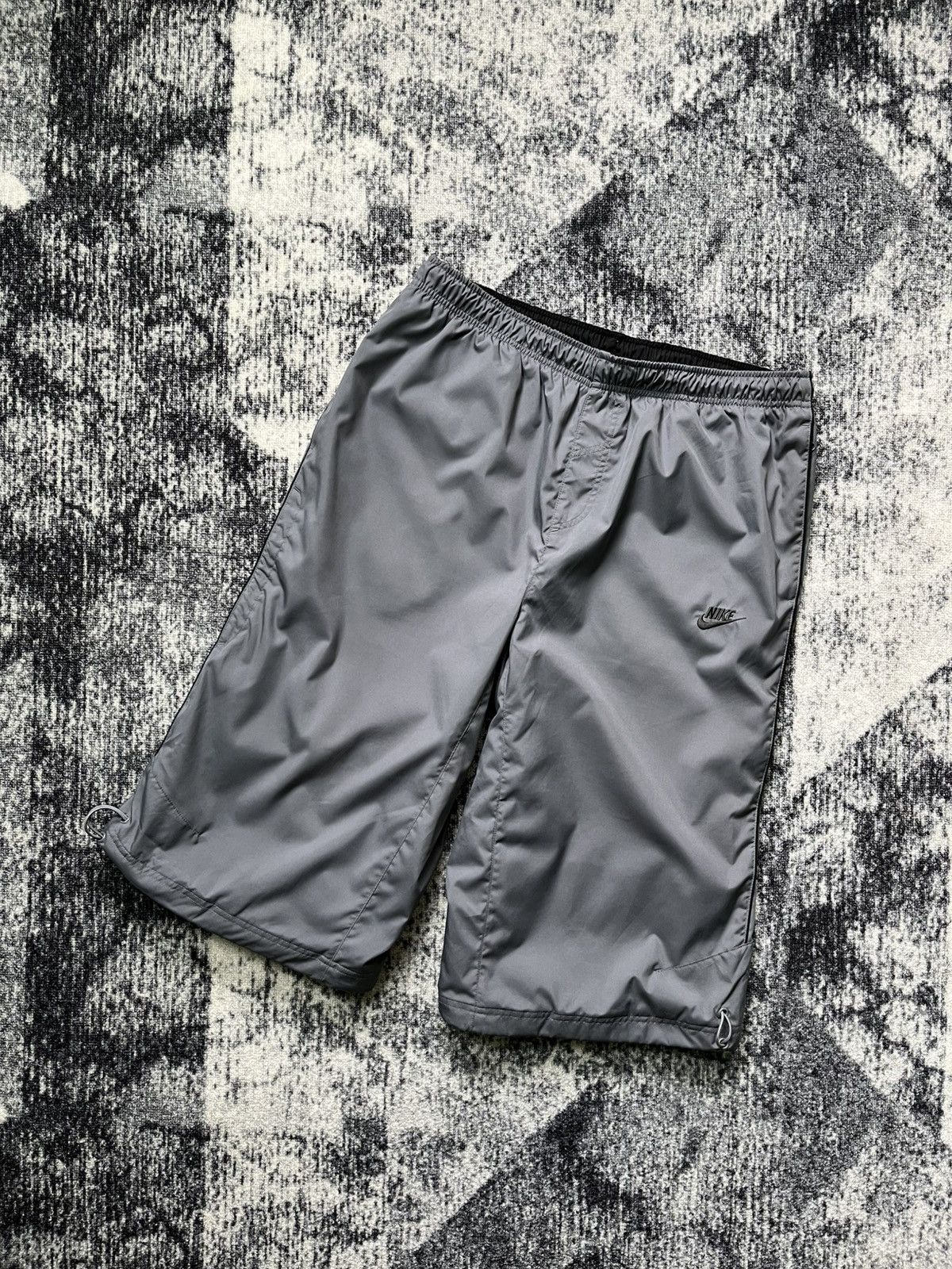 Nike × Vintage Vintage Nike Breeches Shorts Nylon Drill Swoosh Y2K 90’s Size US 40 / EU 56 - 1 Thumbnail